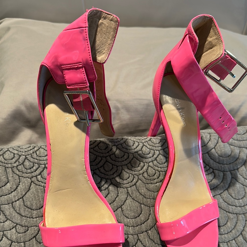 Calvin Klein Pink Stiletto Heels